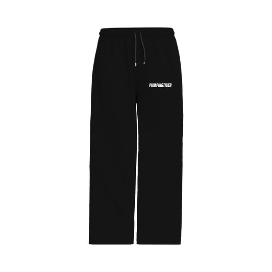 Black Sweatpants Straight and Loose Fit