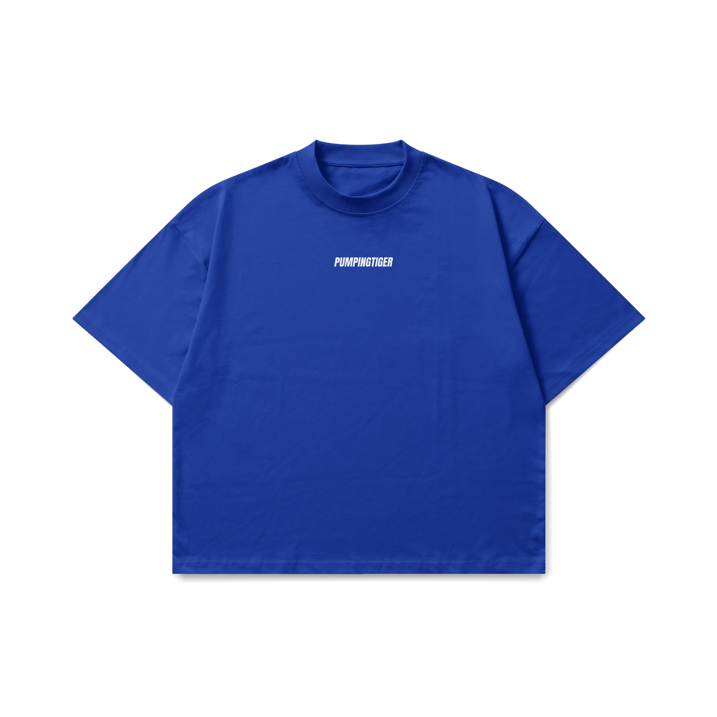 Pumpingtiger Minimal Blue Oversized T-Shirt