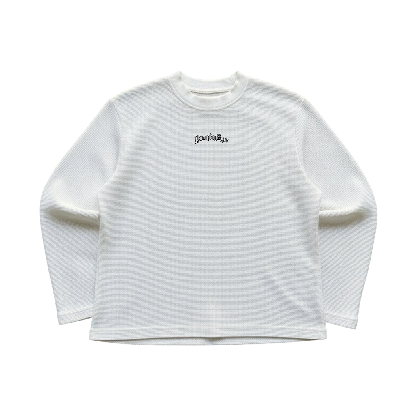 Minimal Waffle Oversized Full Sleeve