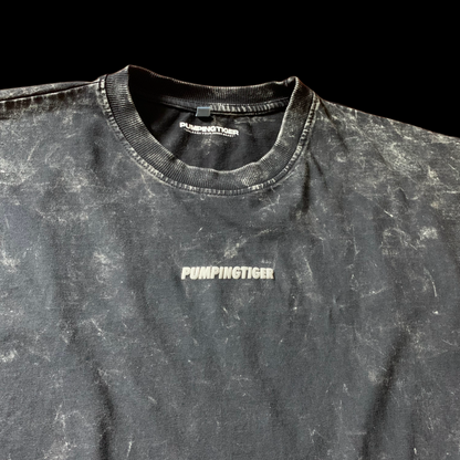 PUMPED Acid Wash Oversized T-shirt