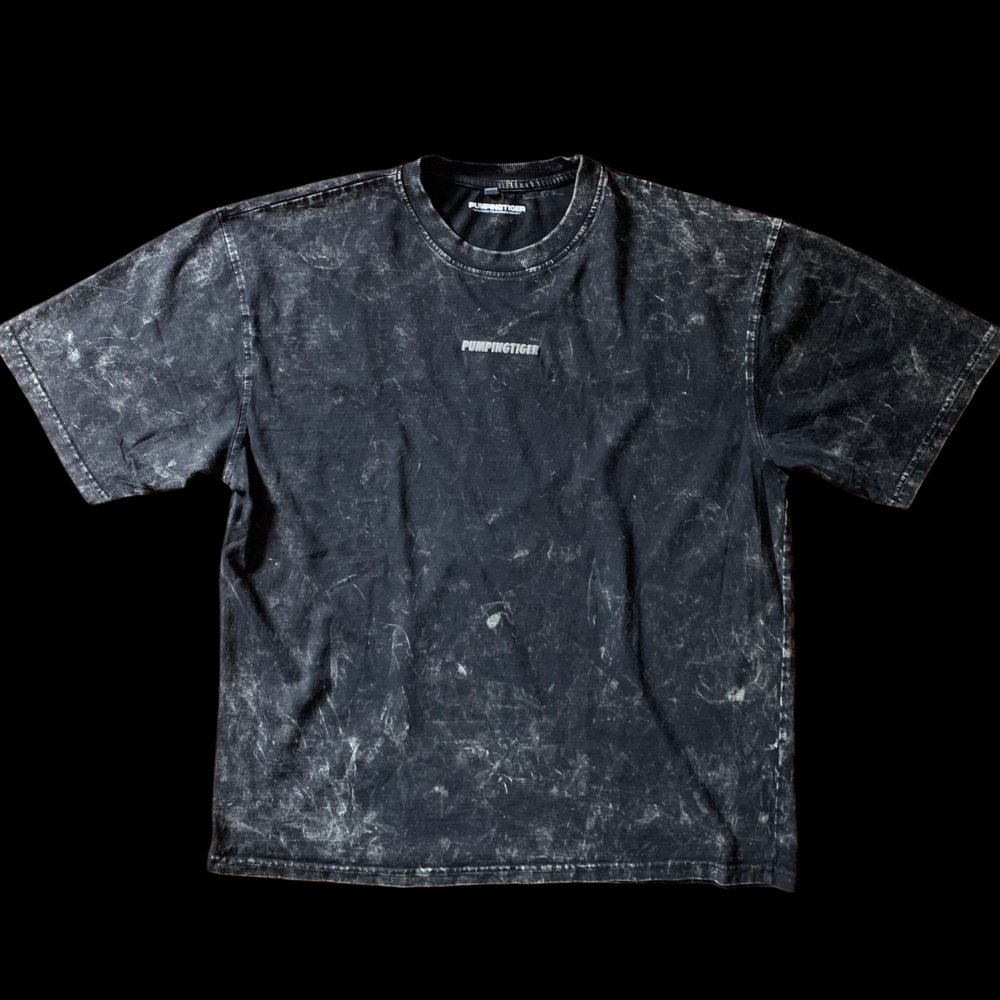 PUMPED Acid Wash Oversized T-shirt