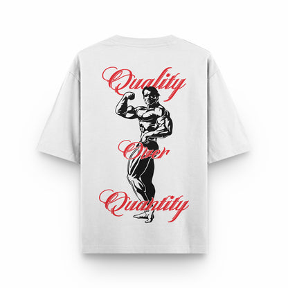 Quality Over Quantity Oversized T-shirt