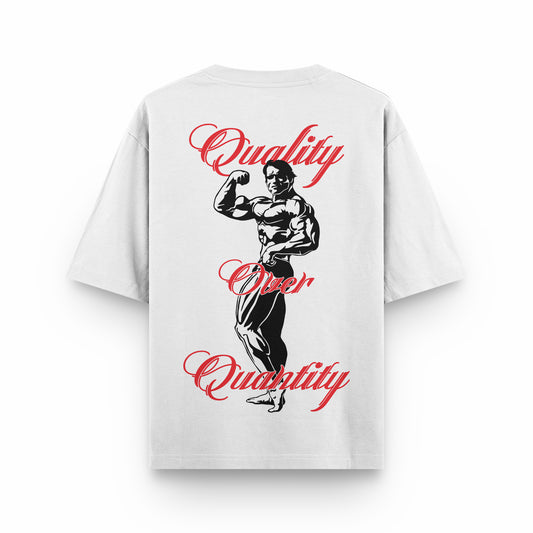 Quality Over Quantity Oversized T-shirt