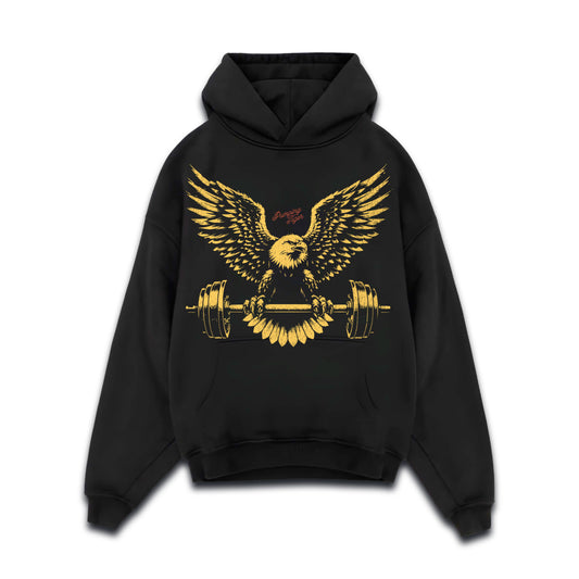 Eagle Graphic Oversized Hoodie V2