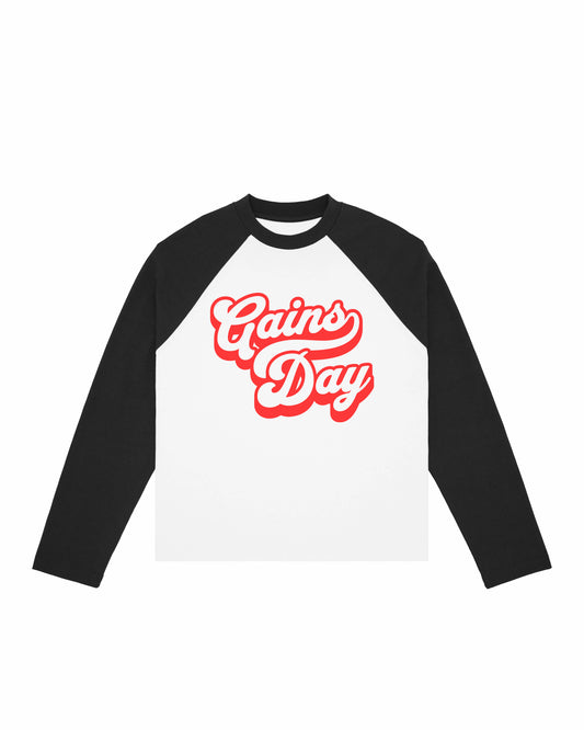 Gains Day Raglan T-shirt