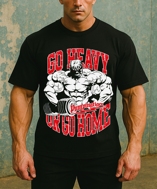 Go Heavy Or Go Home Oversized T-shirt