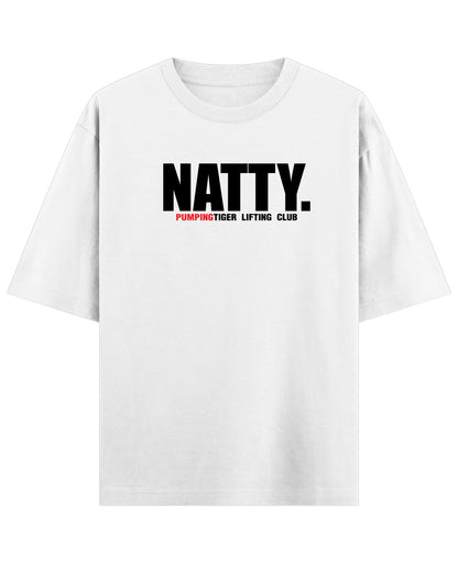 White Oversized T-shirt Front Design