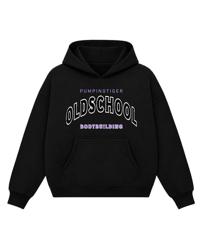 Black Boxy Hoodie Front Design