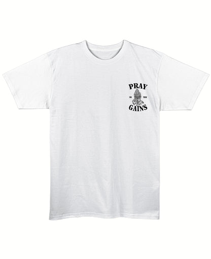 White Regular Fit T-shirt Front Design
