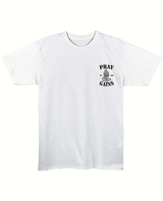 White Regular Fit T-shirt Front Design