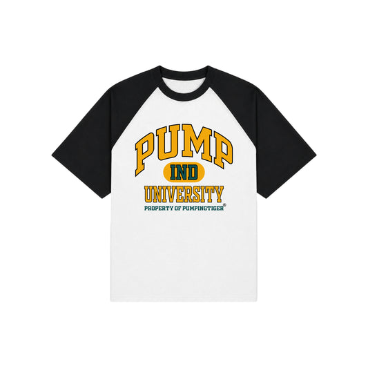 Pump University Oversized Raglan T-Shirt