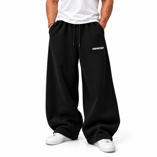 Black Baggy Fit Sweatpants